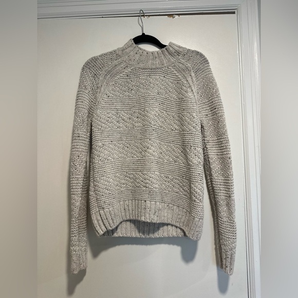 PRANA Sweater Womens Nemma Oatmeal Chunky Knit Sz Small Organic Cotton Blend. - Picture 1 of 15